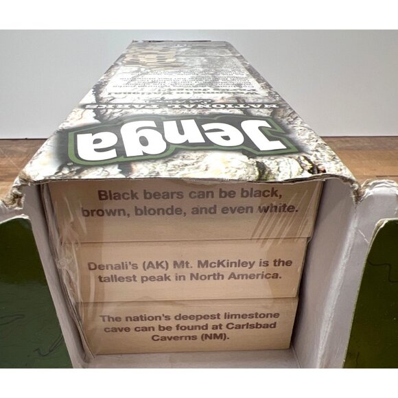 Jenga National Parks Edition Game 100 Fun Facts National Park Wooden Blocks 11'' - Picture 7 of 7